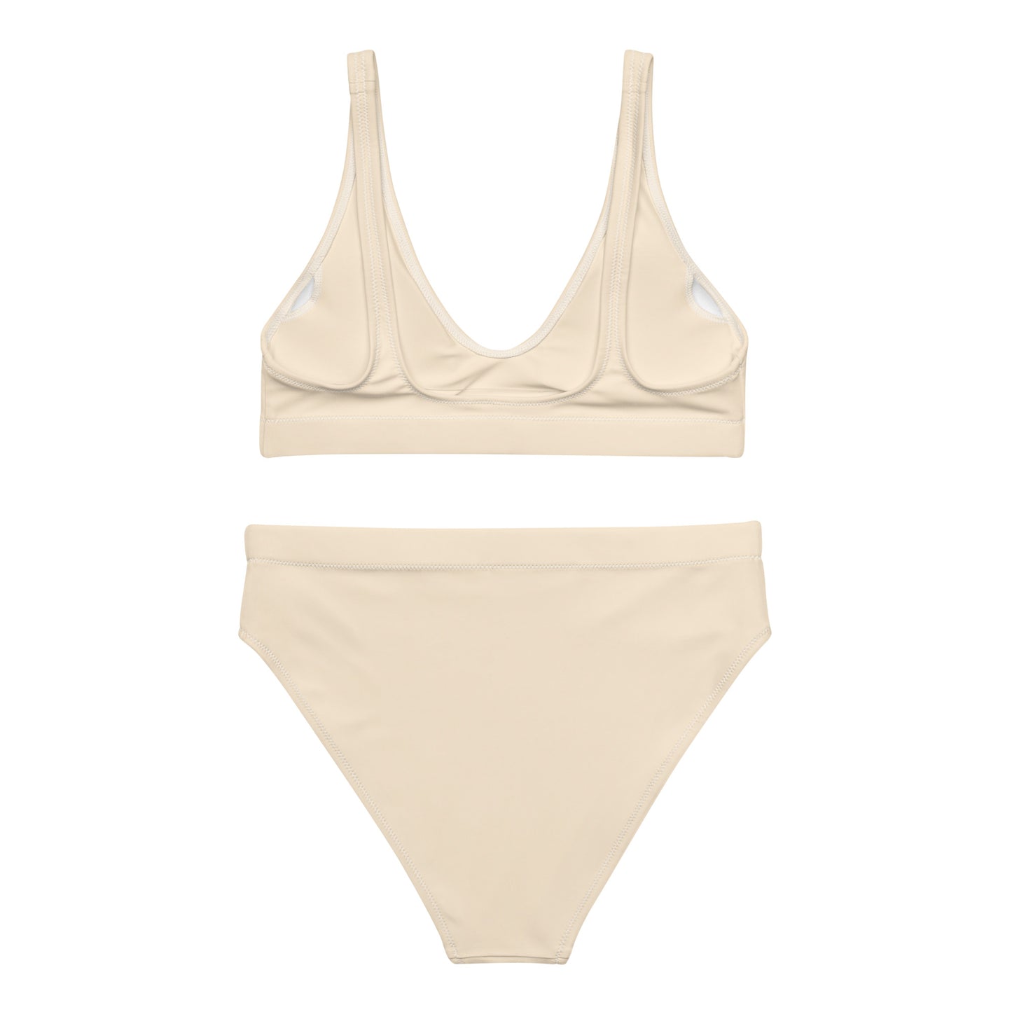 Lordela Papaya Whip Recycled High-Waisted Bikini