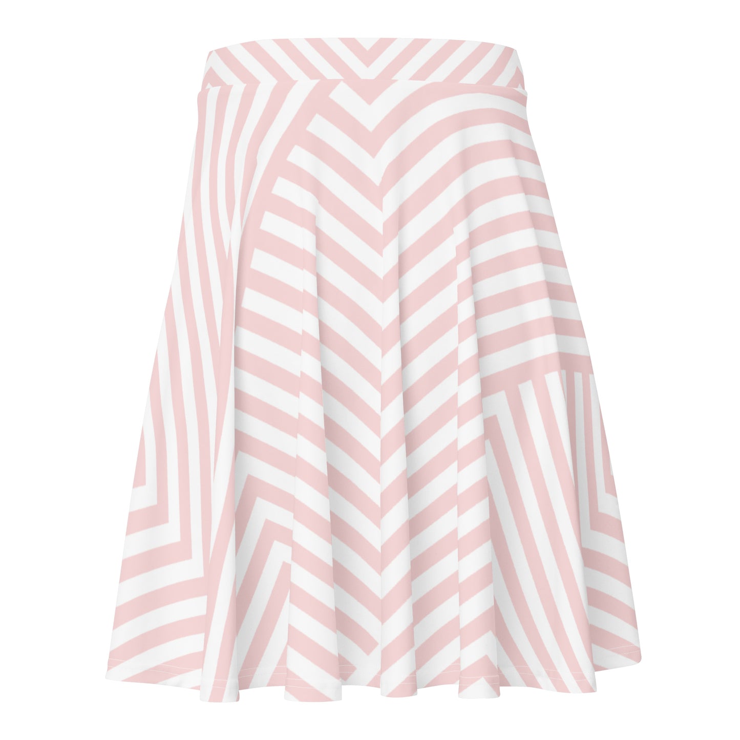Lordela Pink Lines Skater Skirt