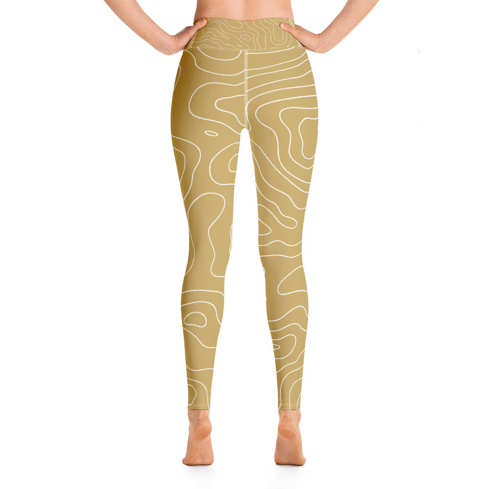 Lordela Gold Puddle Leggings