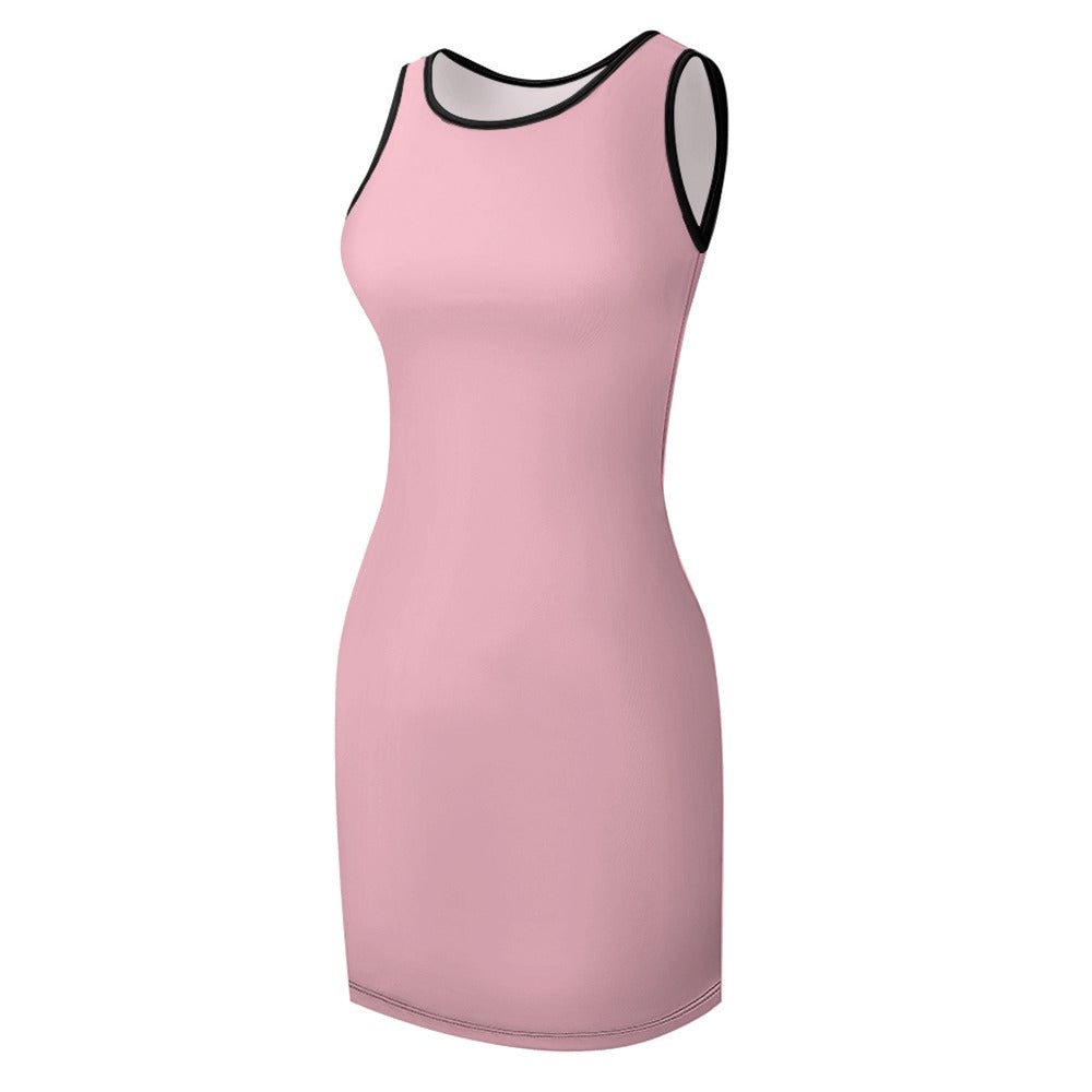 Lordela Cosmos Temperament Slim Fit Sleeveless Tank Dress