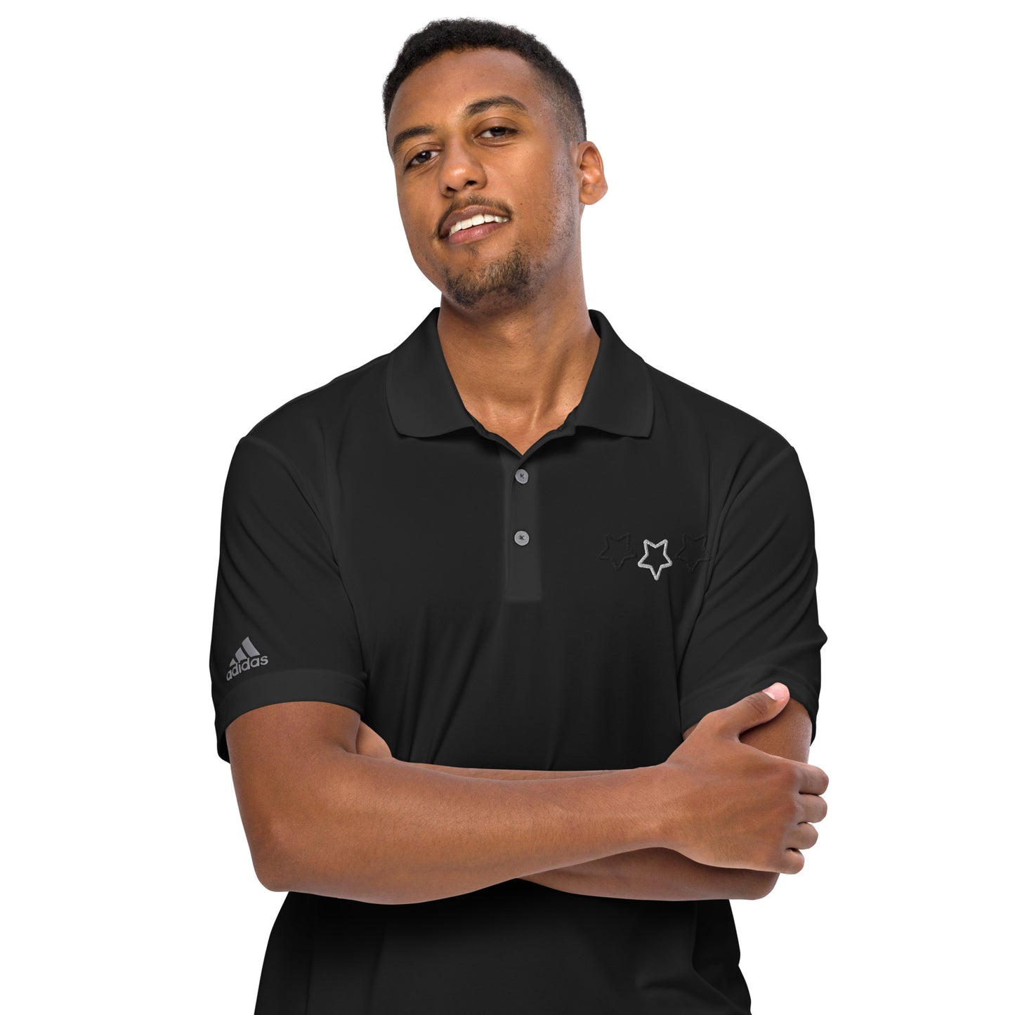 Lordela X Adidas Black Polo Shirt