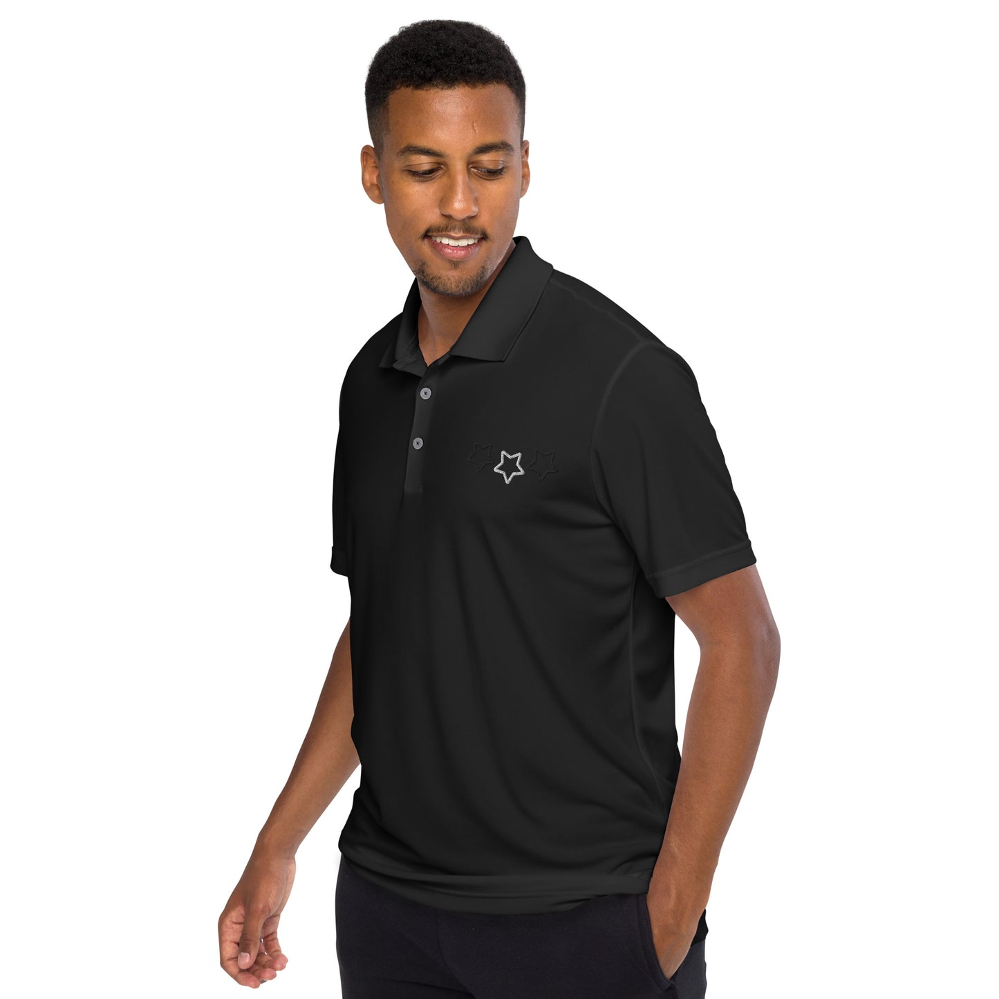 Lordela X Adidas Black Polo Shirt