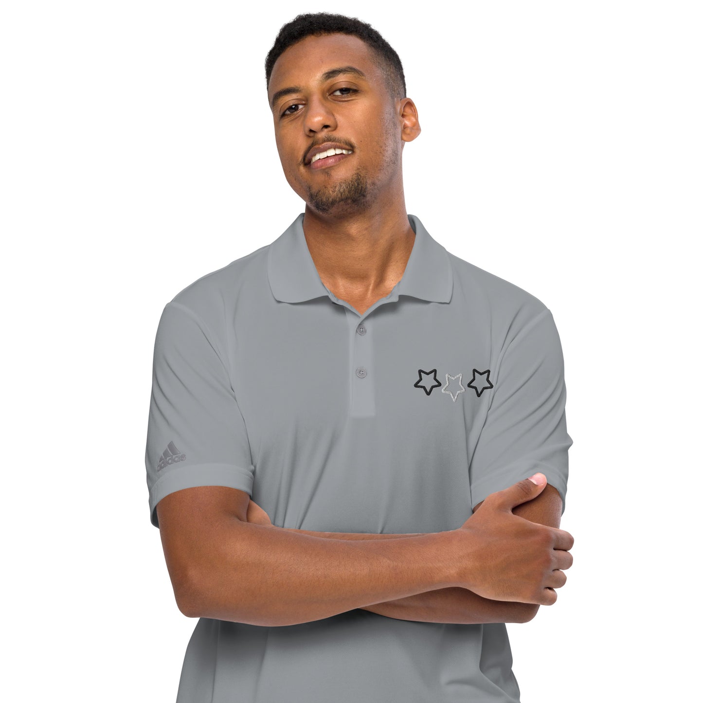 Lordela X Adidas Grey Polo Shirt