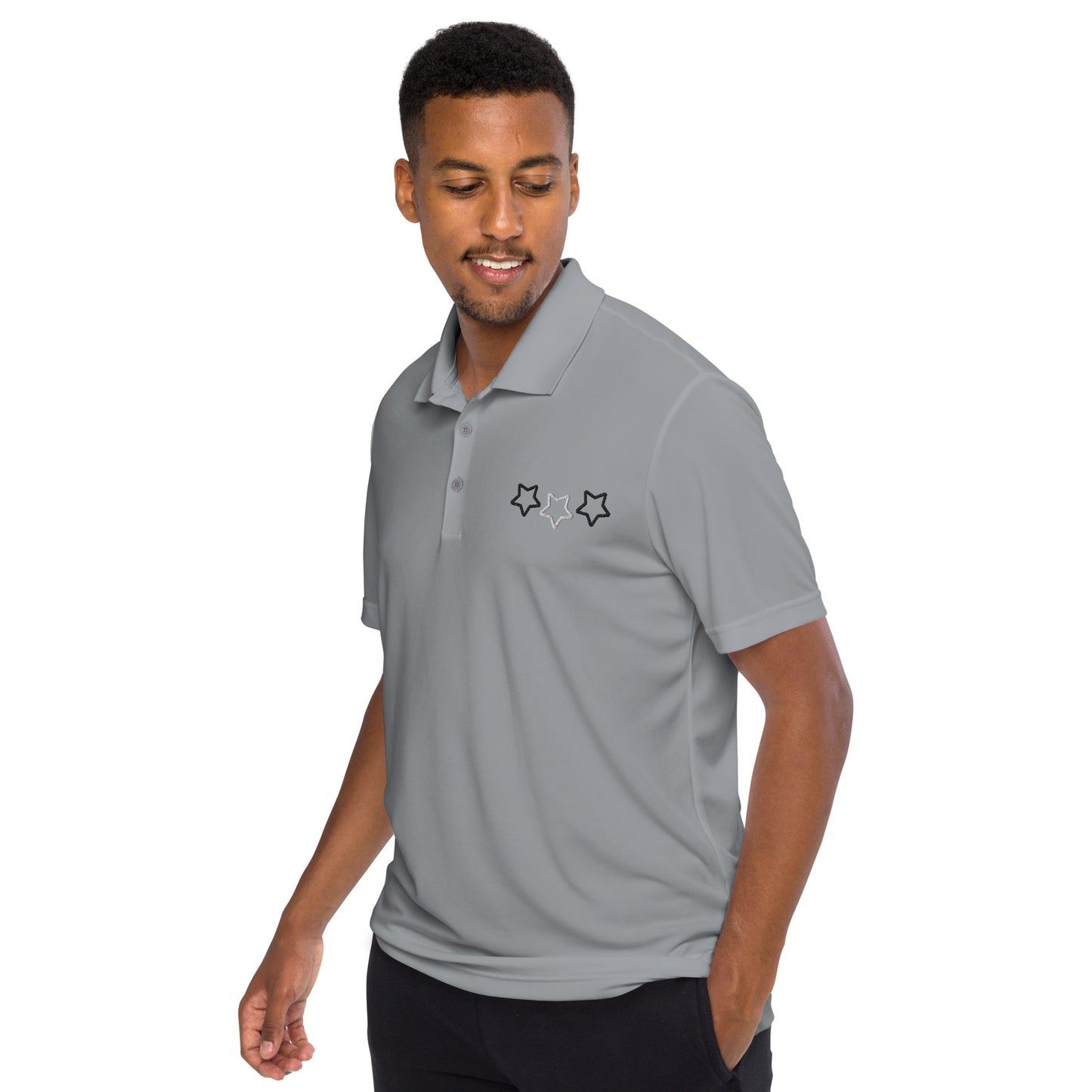 Lordela X Adidas Grey Polo Shirt