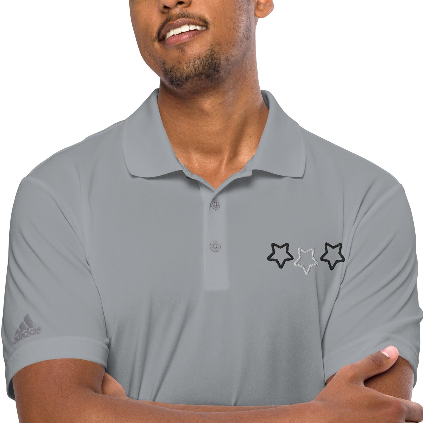 Lordela X Adidas Grey Polo Shirt