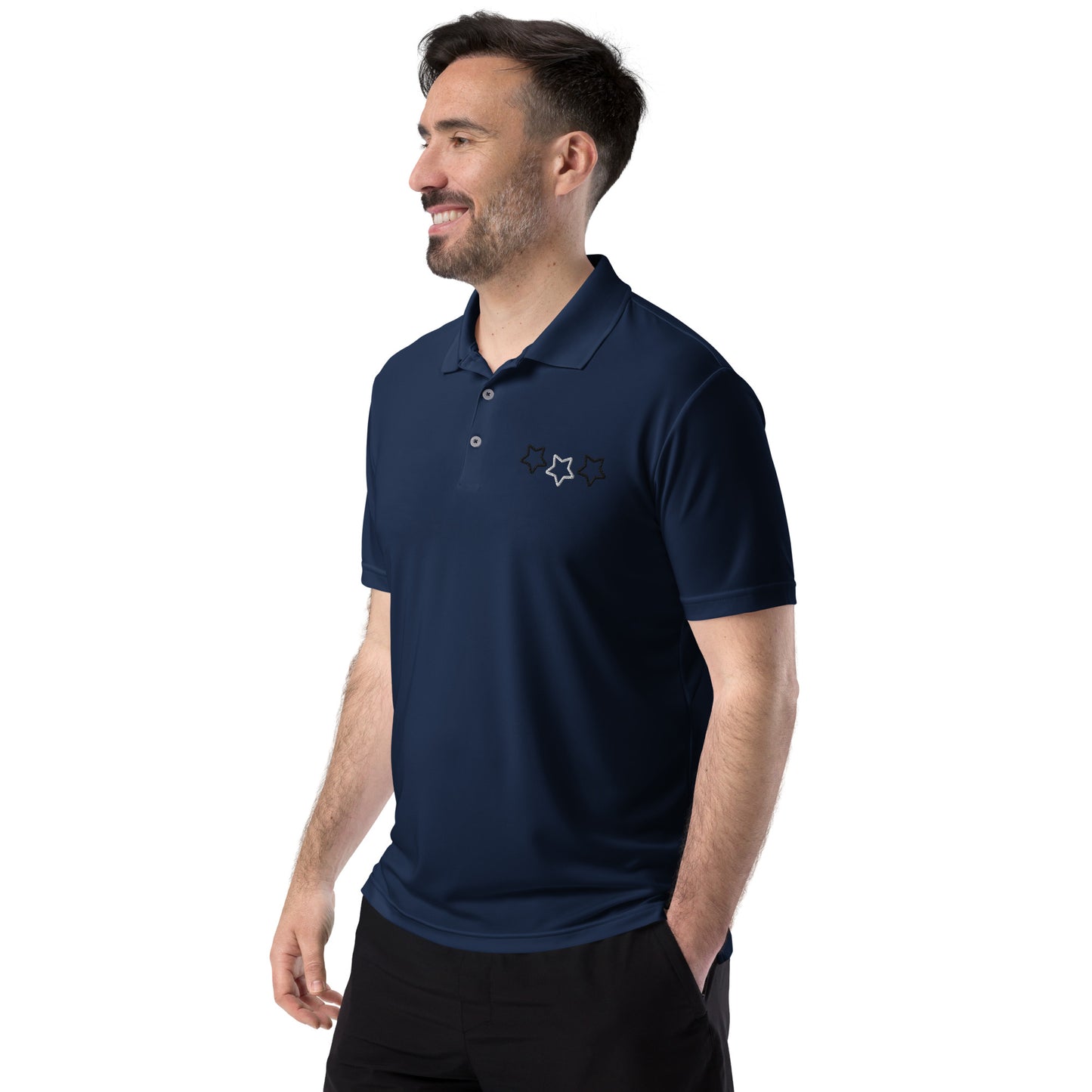 Lordela X Adidas Navy Blue Polo Shirt