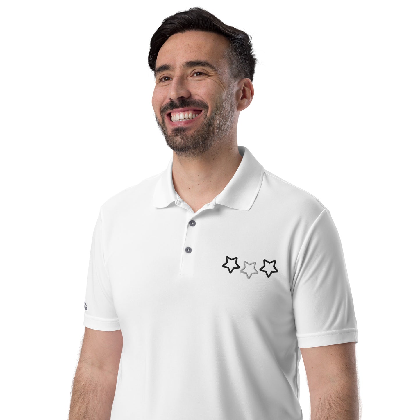 Lordela X Adidas White Polo Shirt