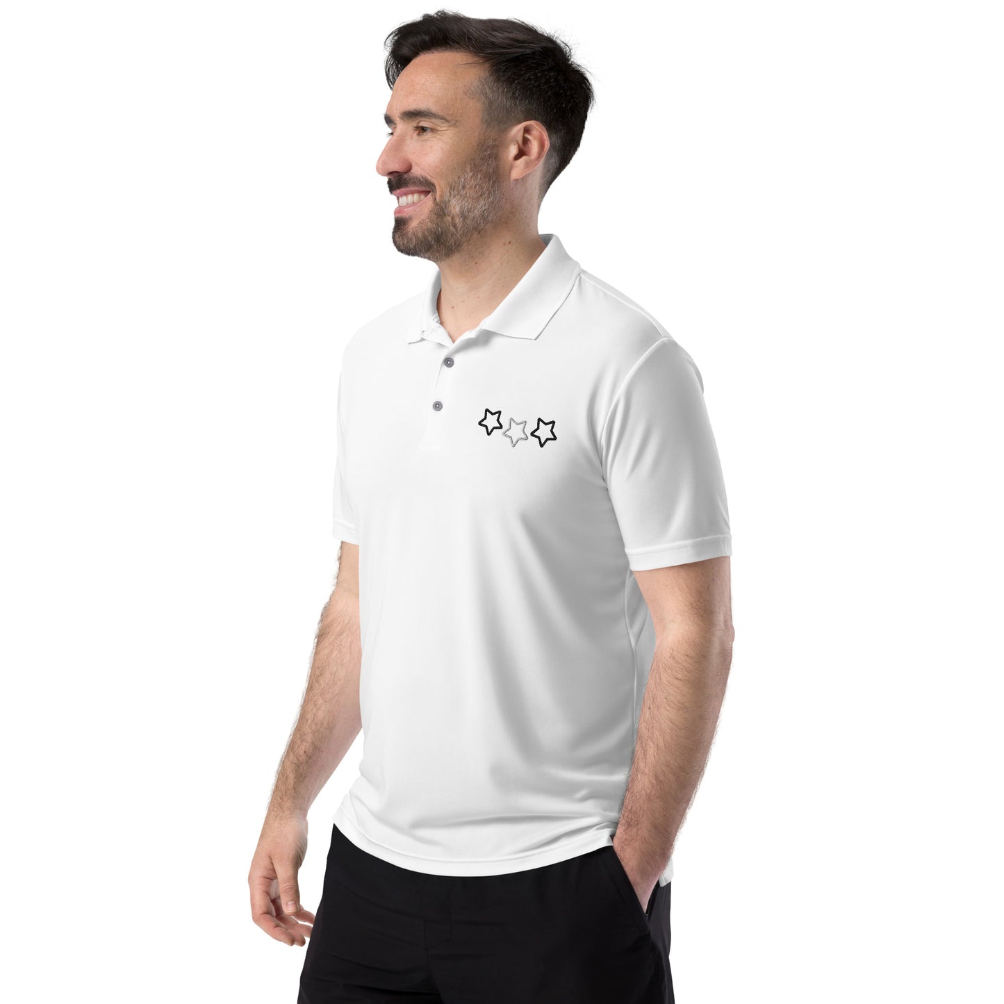 Lordela X Adidas White Polo Shirt