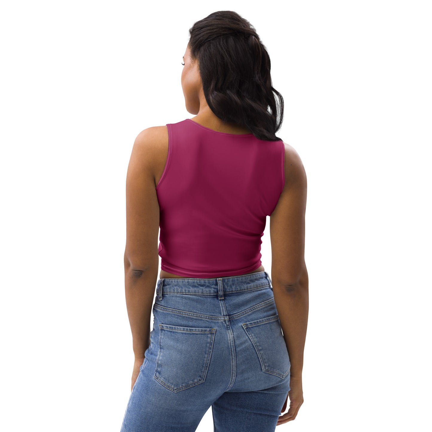 Lordela Burgundy Crop Top