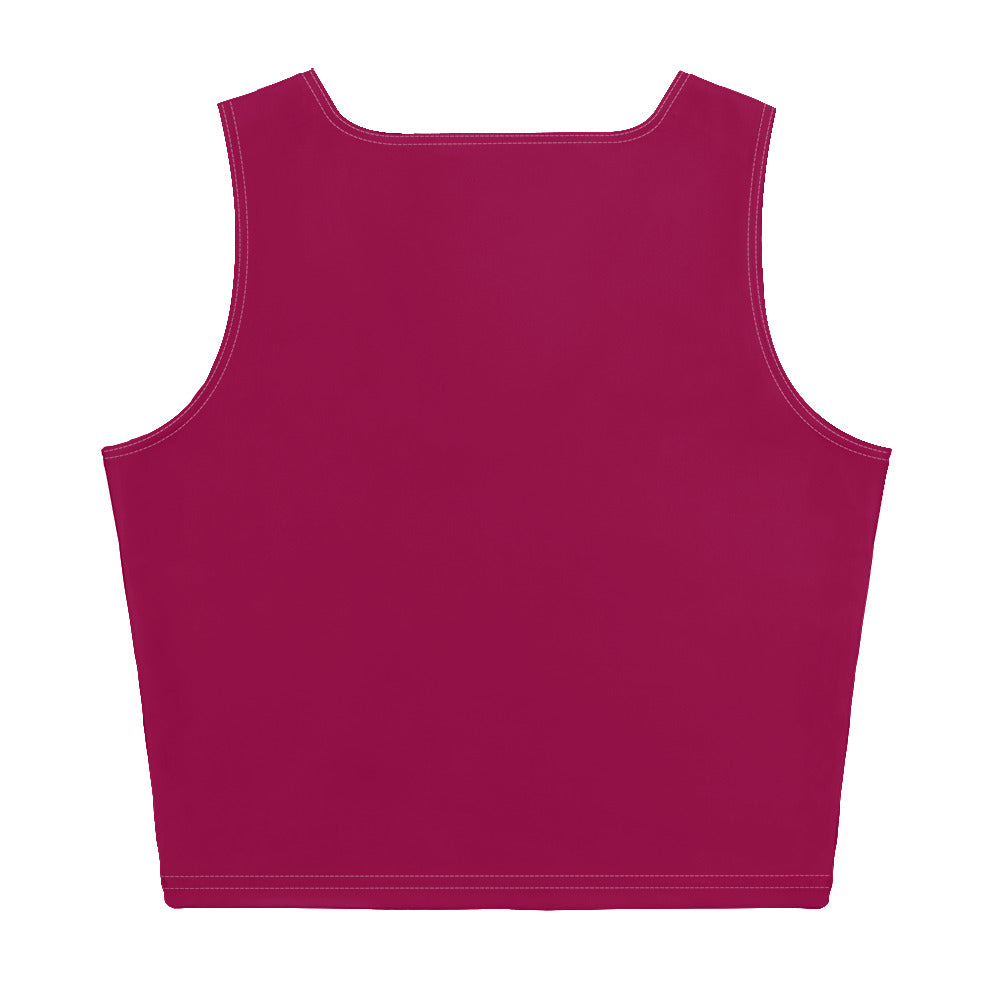 Lordela Burgundy Crop Top