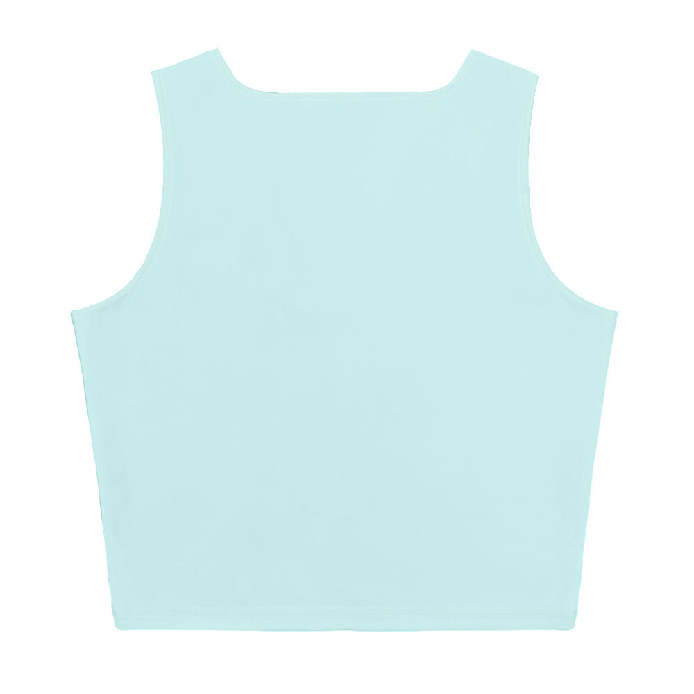 Lordela Light Cyan Crop Top