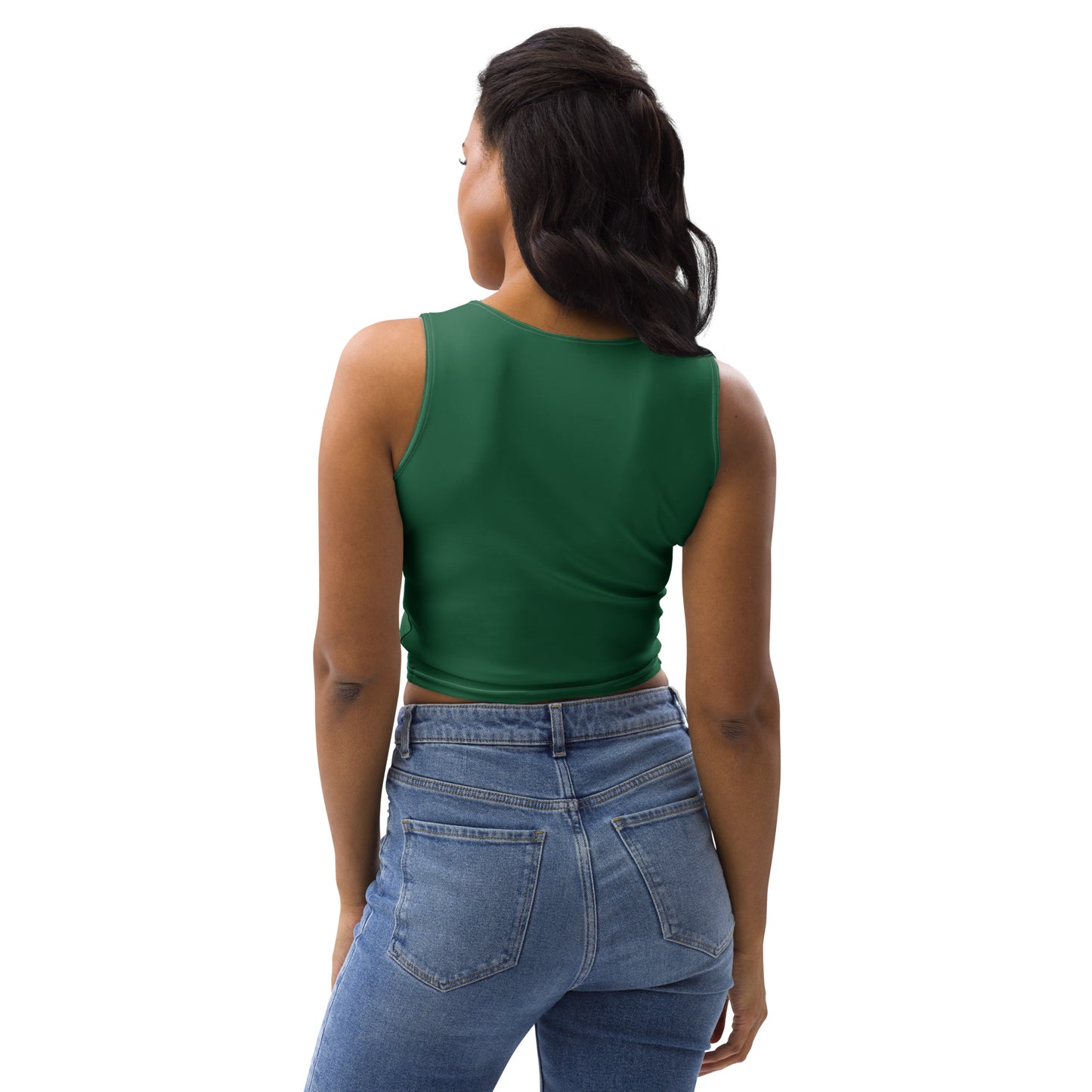 Lordela Forest Green Crop Top