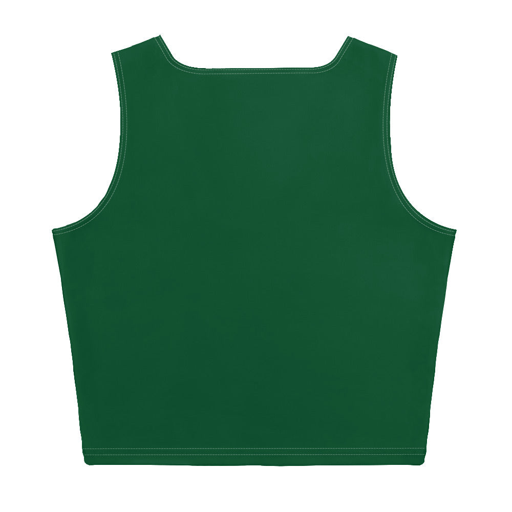 Lordela Forest Green Crop Top