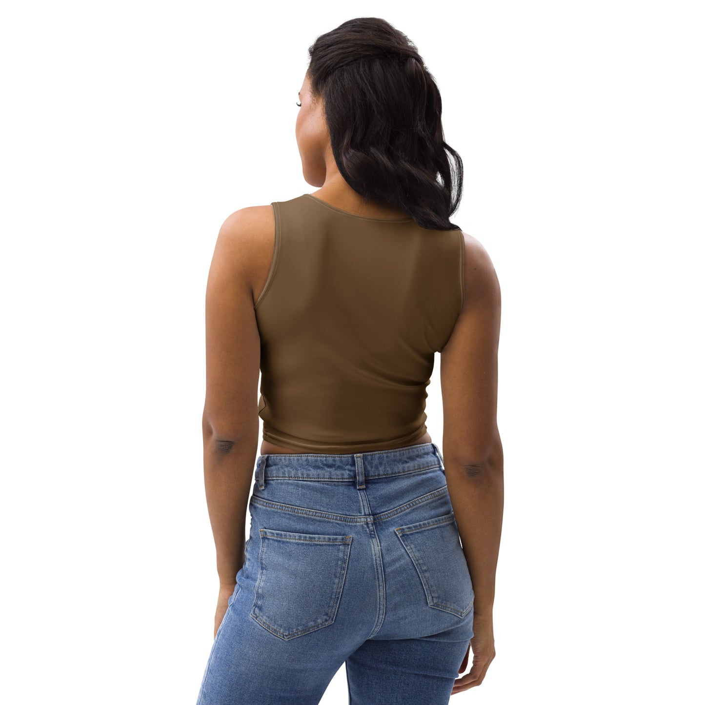 Lordela Brown Crop Top