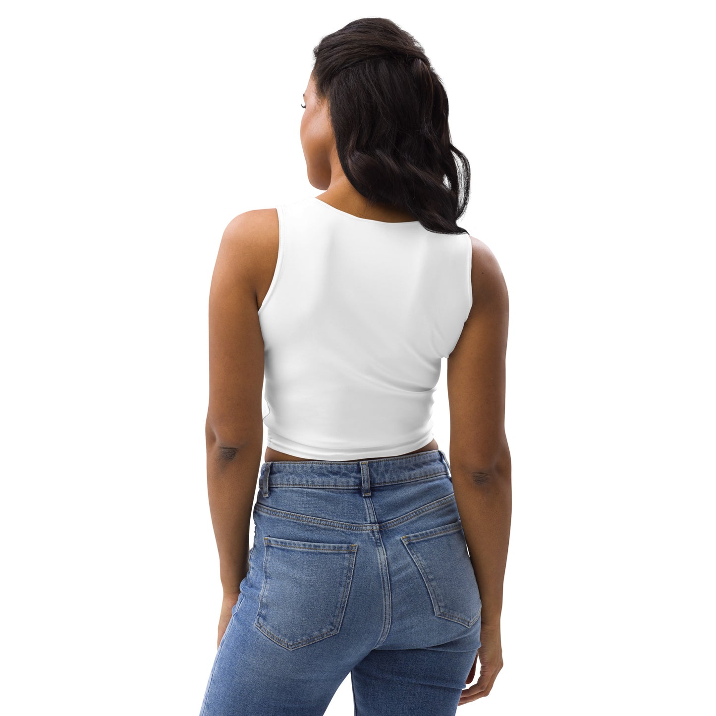 Lordela White Crop Top