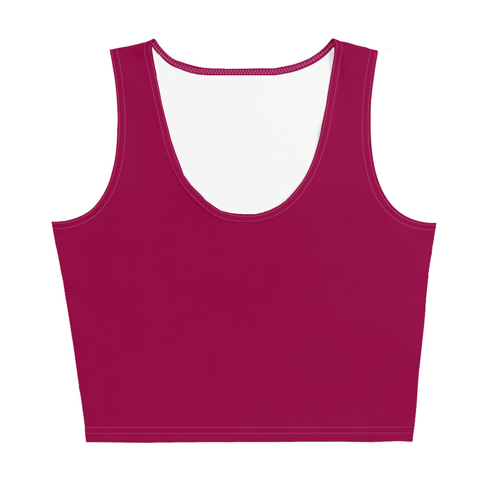 Lordela Burgundy Crop Top