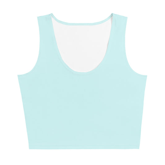 Lordela Light Cyan Crop Top