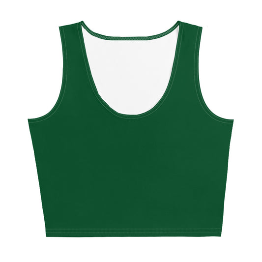 Lordela Forest Green Crop Top