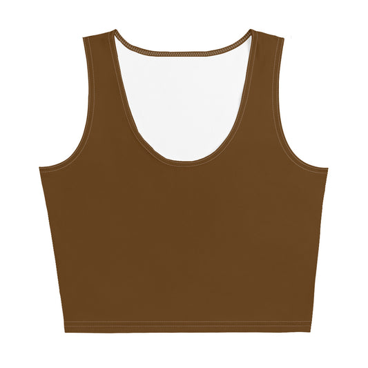 Lordela Brown Crop Top