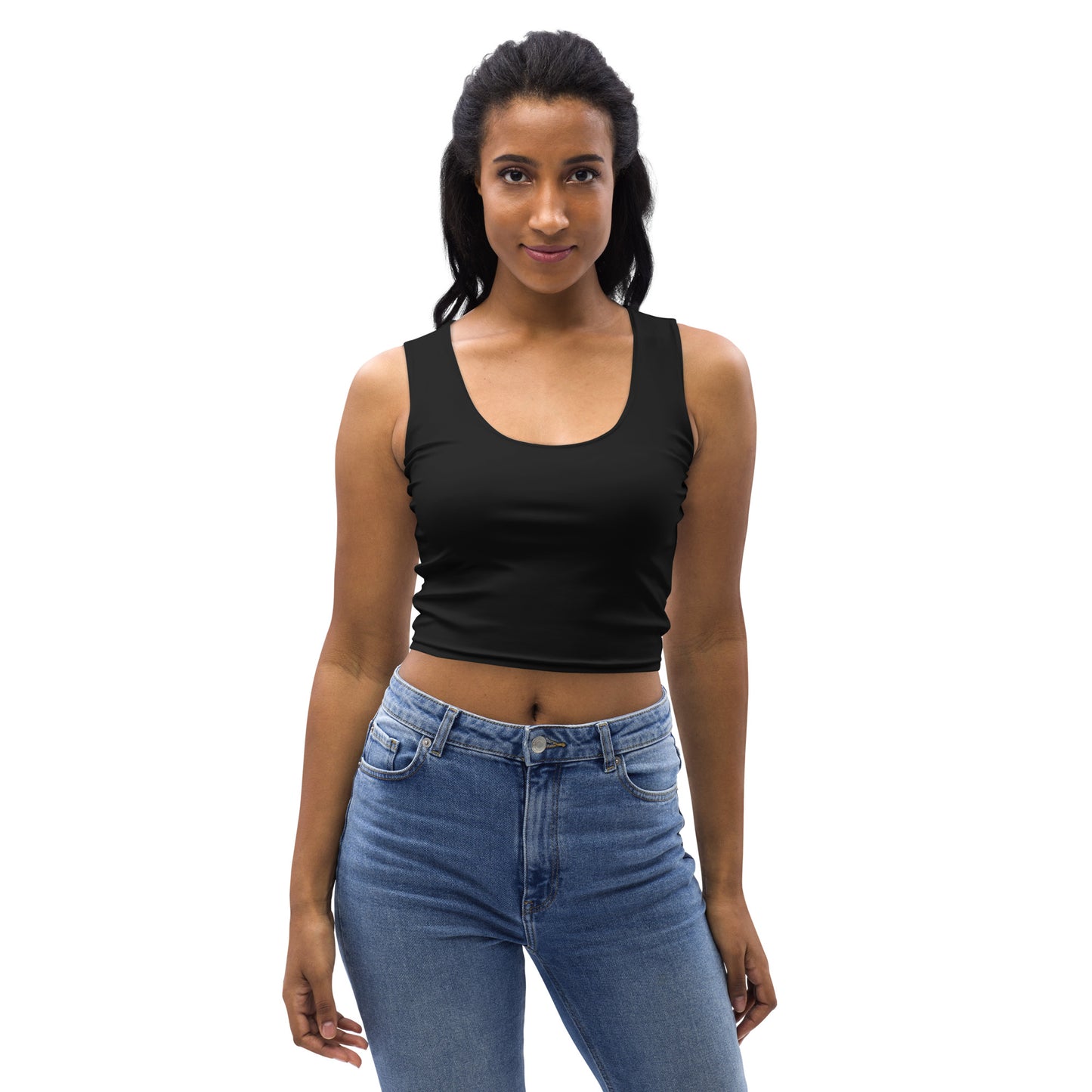 Lordela Black Crop Top