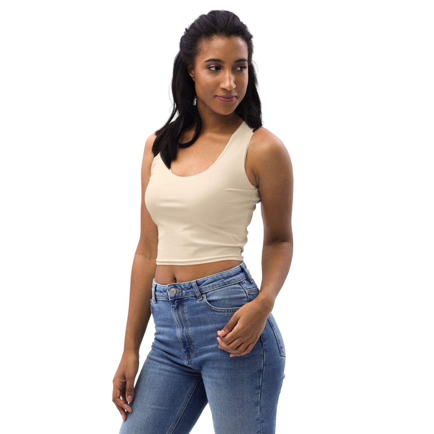 Lordela Papaya Whip Crop Top