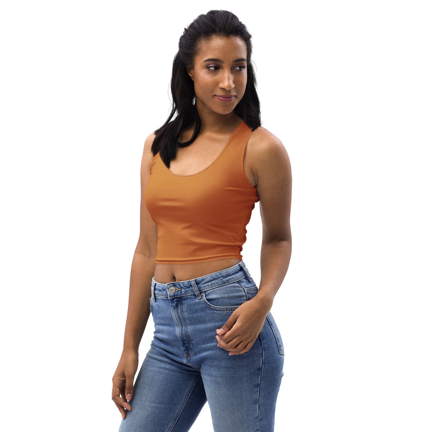 Lordela Bronze Crop Top