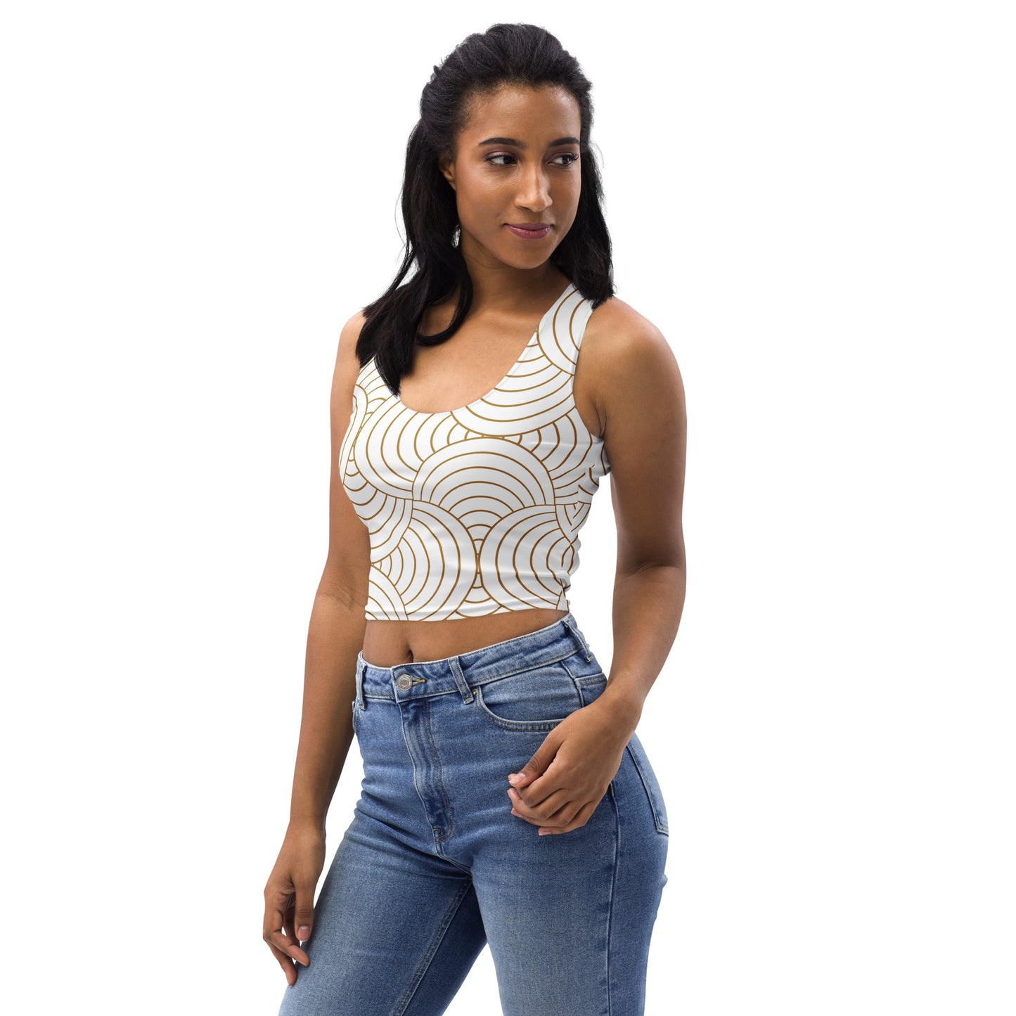 Lordela Pattern Crop Top