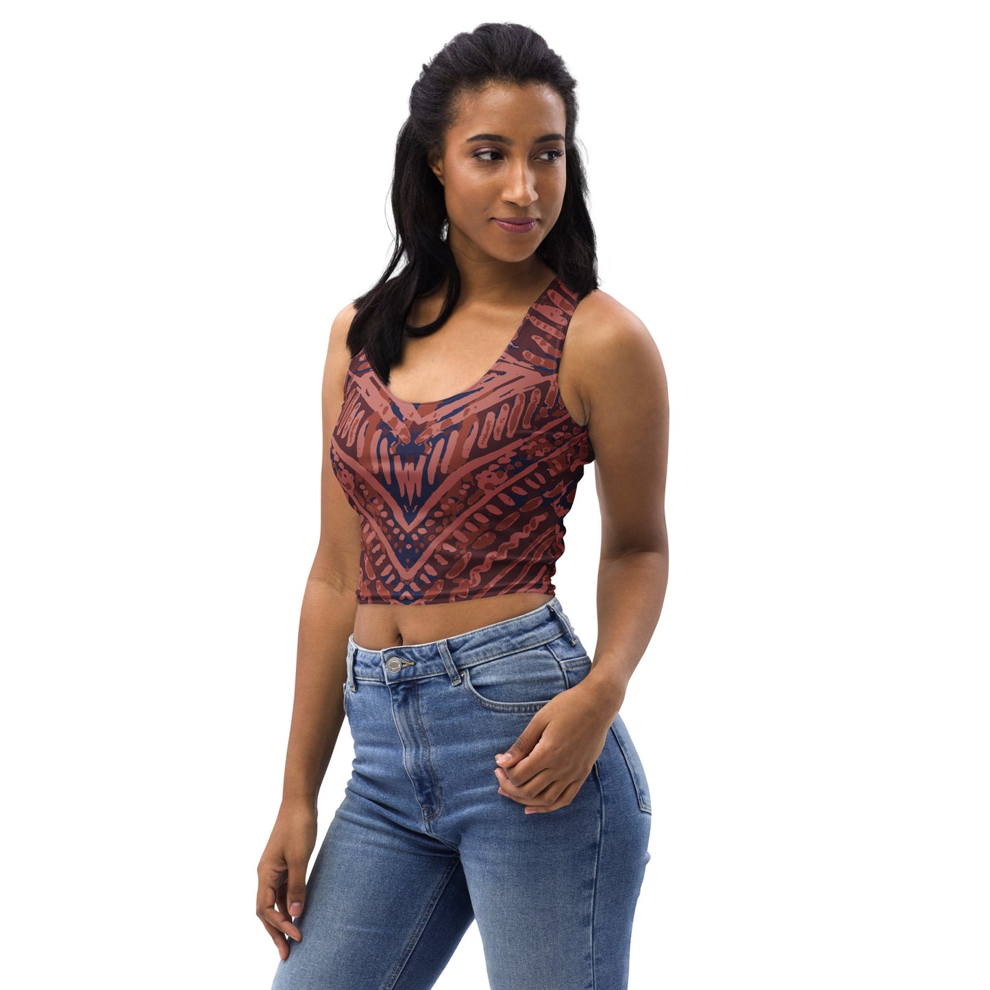 Lordela Aztec Crop Top