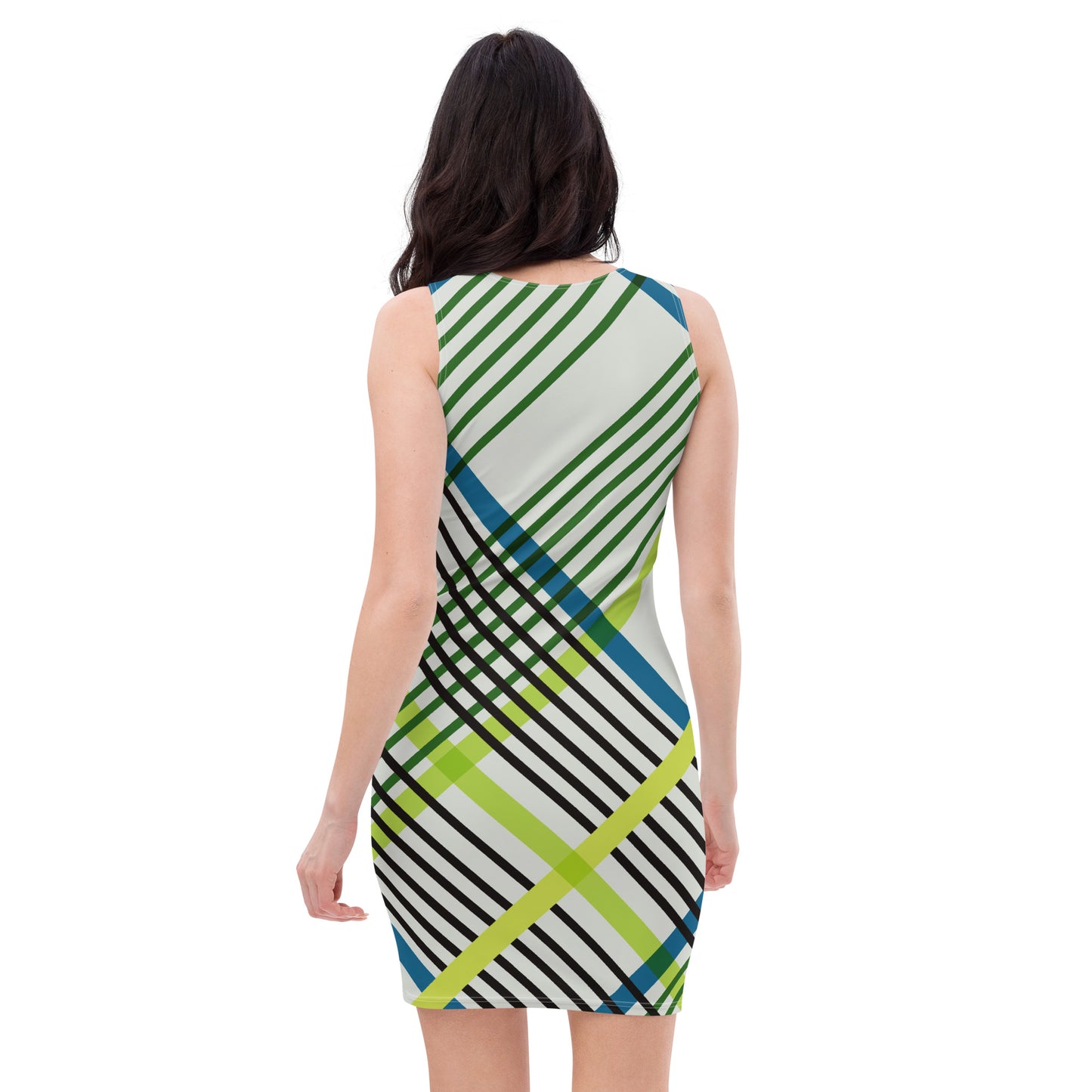 Lordela Lime Tartan Dress