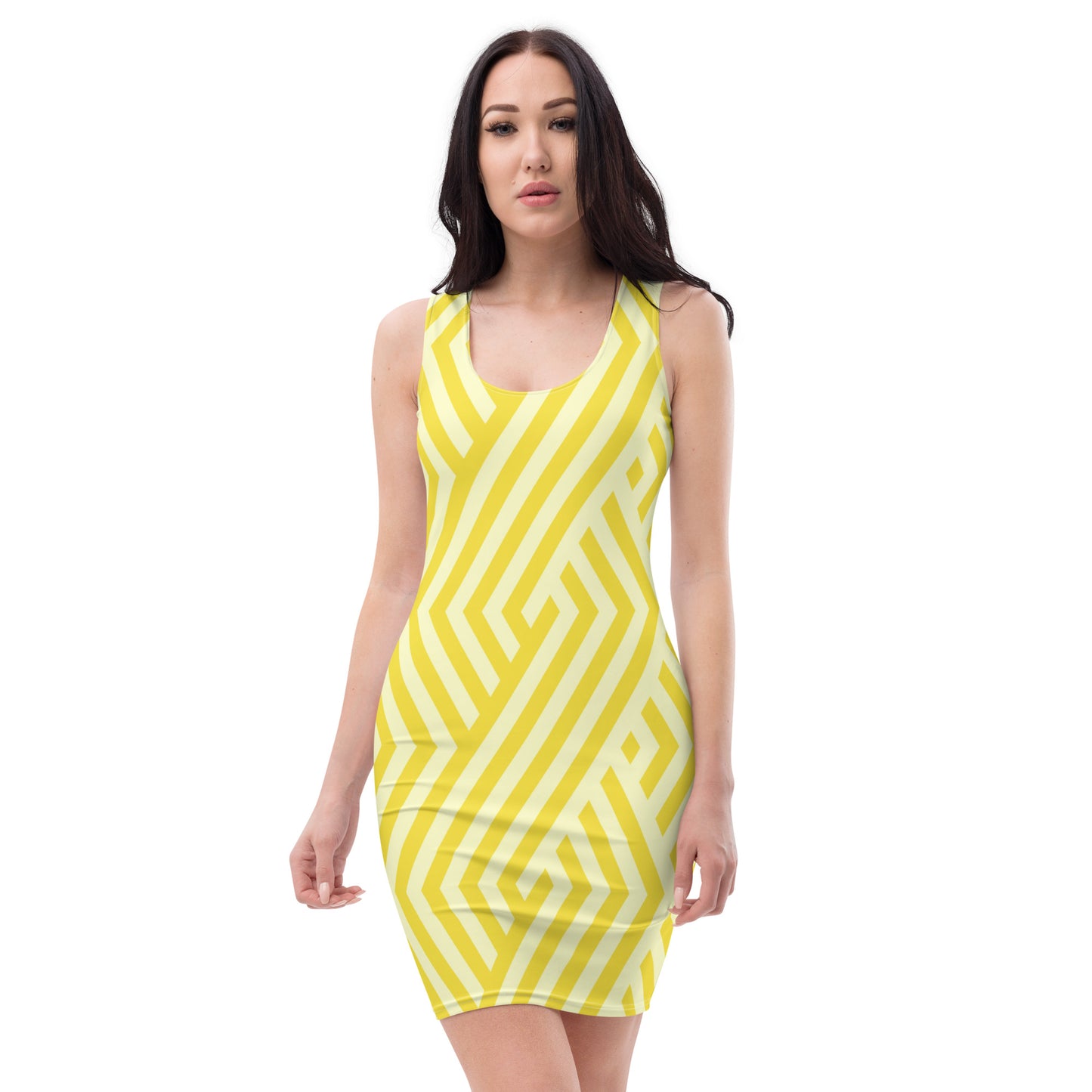 Lordela Yellow Stripped Dress