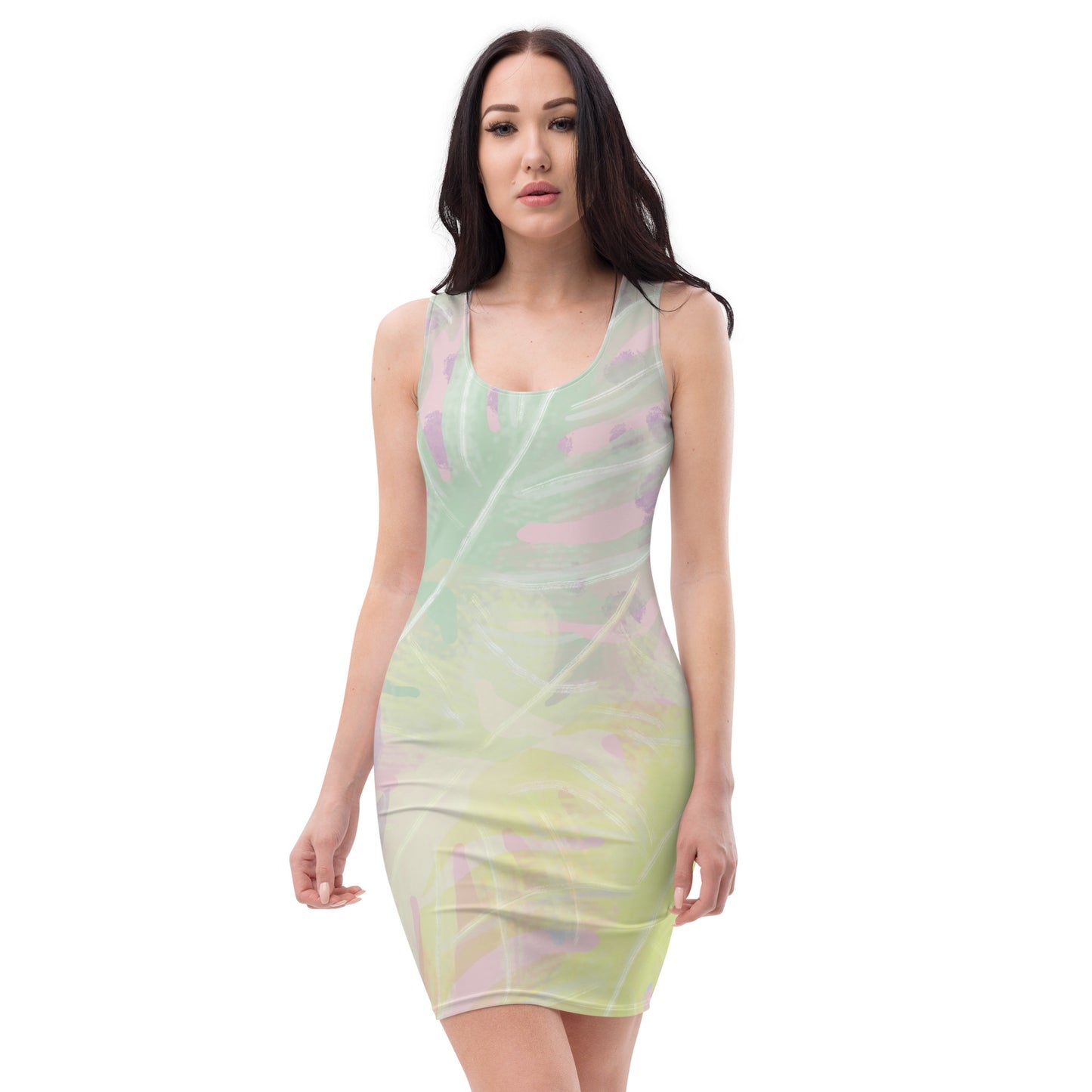 Lordela Pastel Leaf Dress