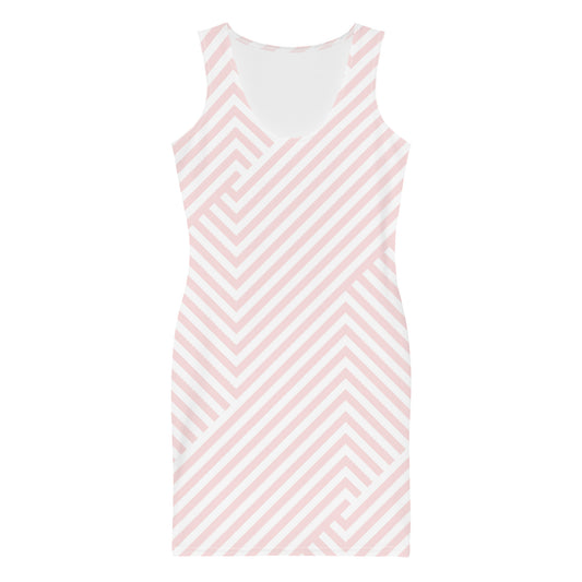 Lordela Pink Stripped Dress