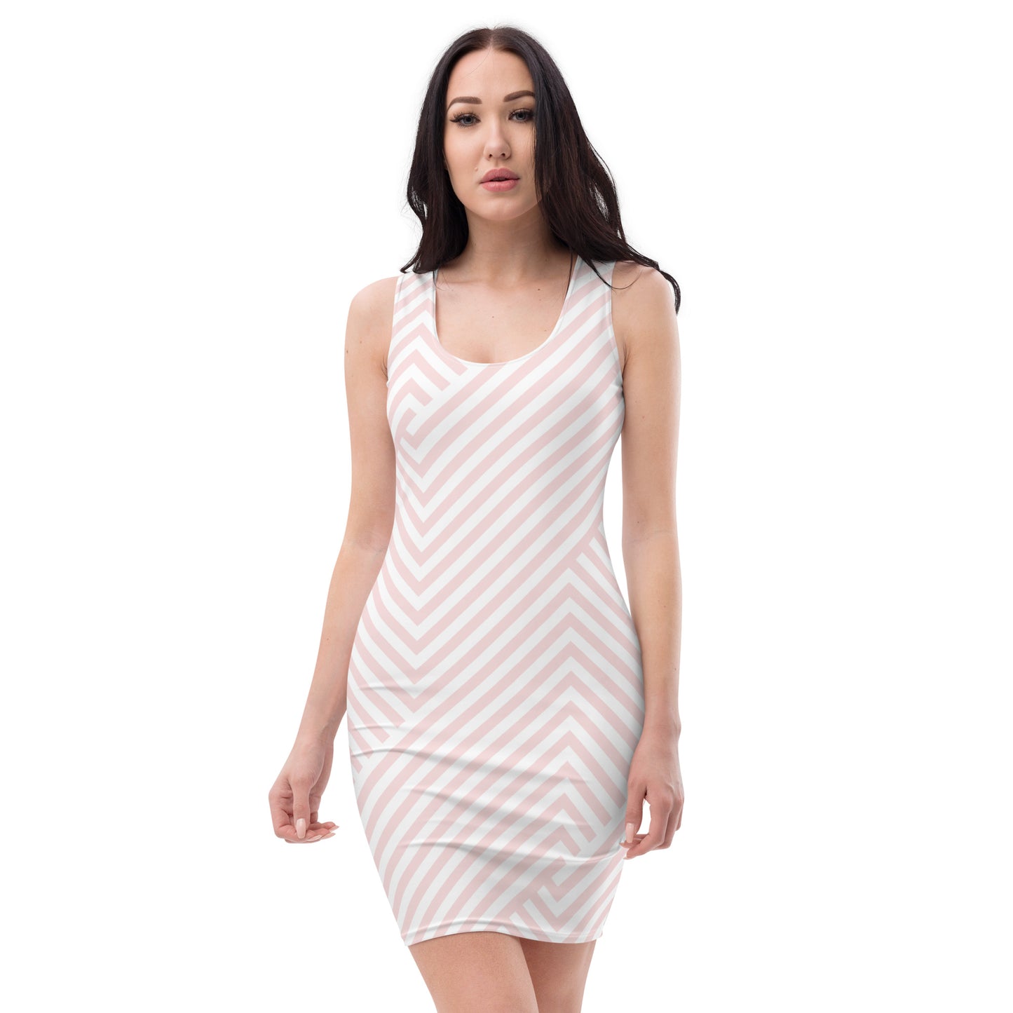 Lordela Pink Stripped Dress