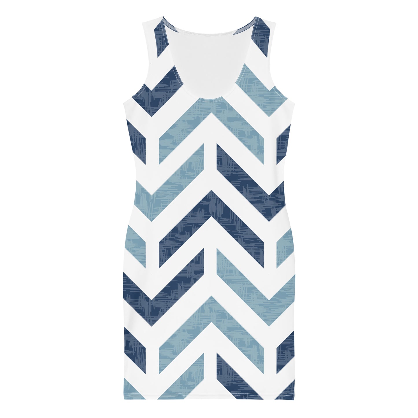 Lordela Blue Arrows Dress