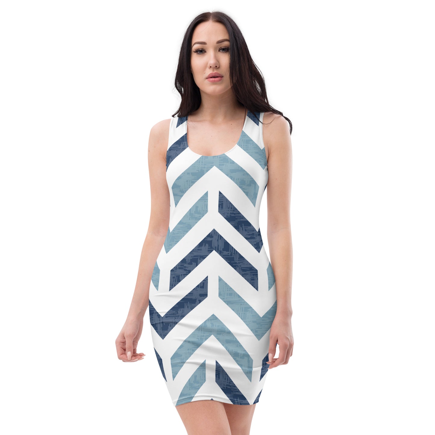 Lordela Blue Arrows Dress