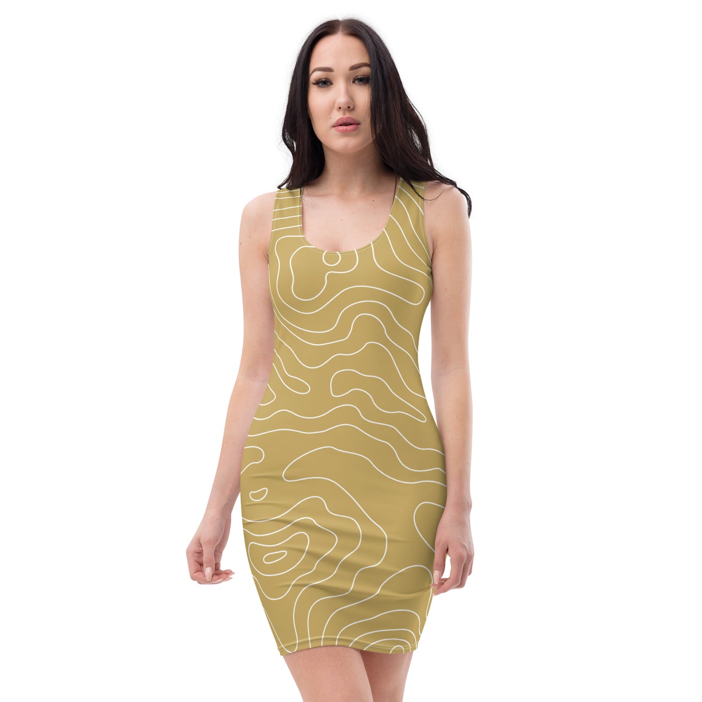 Lordela Gold Puddle Dress