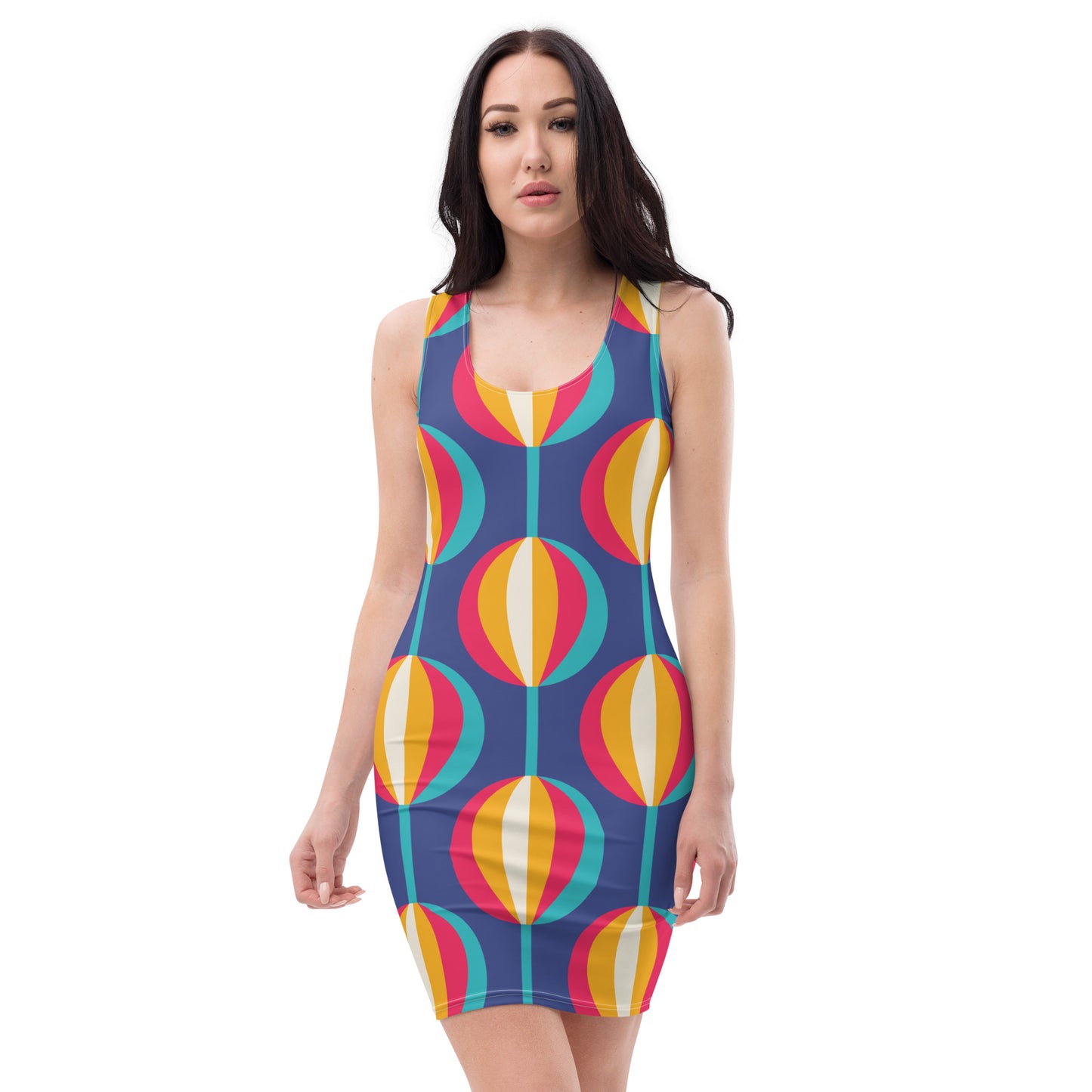 Lordela Circle Pattern Dress