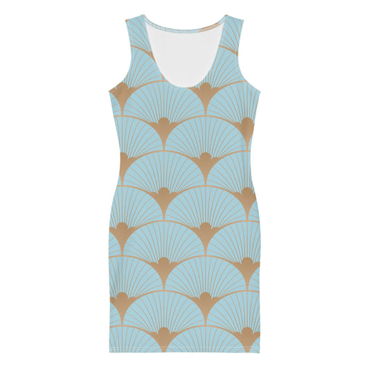 Lordela Blue Fan Dress