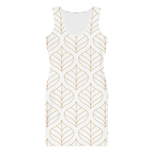 Lordela Golden Leaf Dress