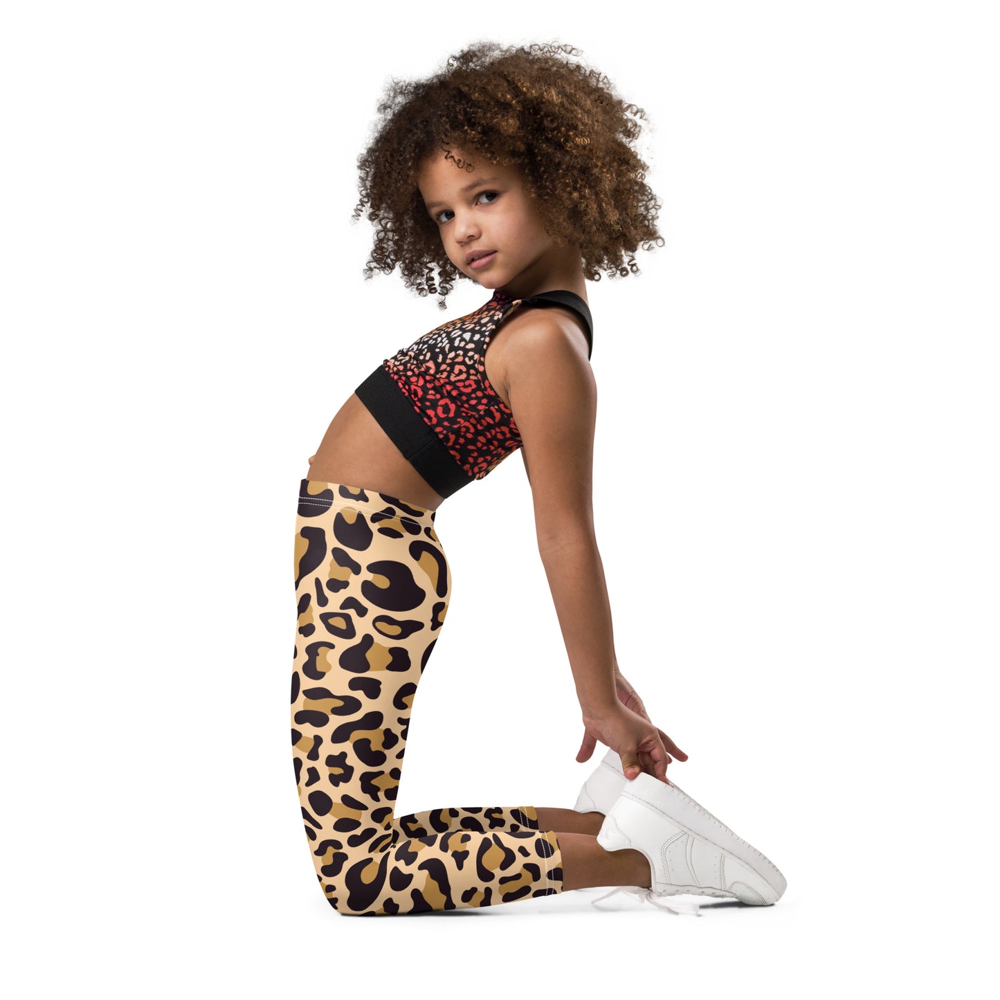 Lordela Leopard Print Kid's Leggings