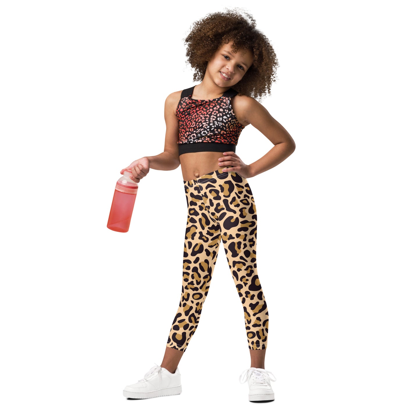 Lordela Leopard Print Kid's Leggings