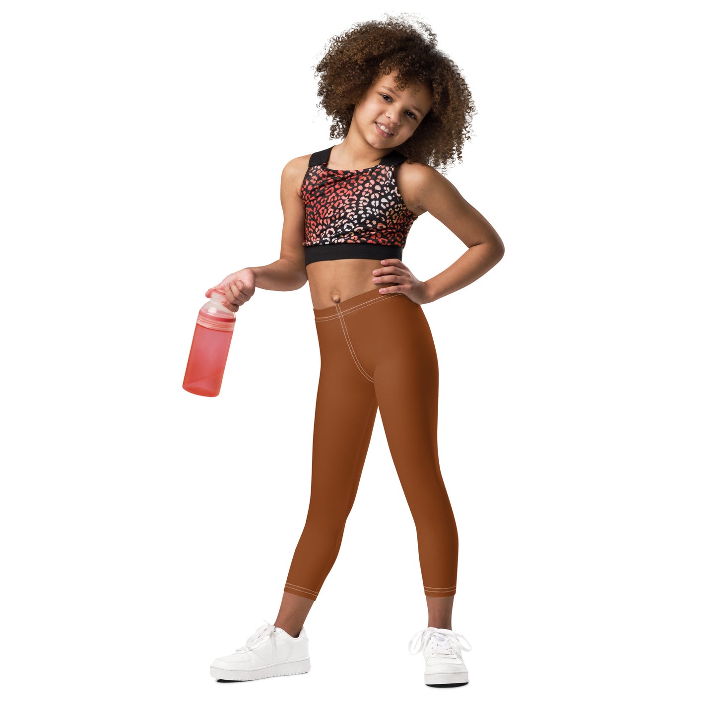 Lordela Saddle Brown Kid's Leggings
