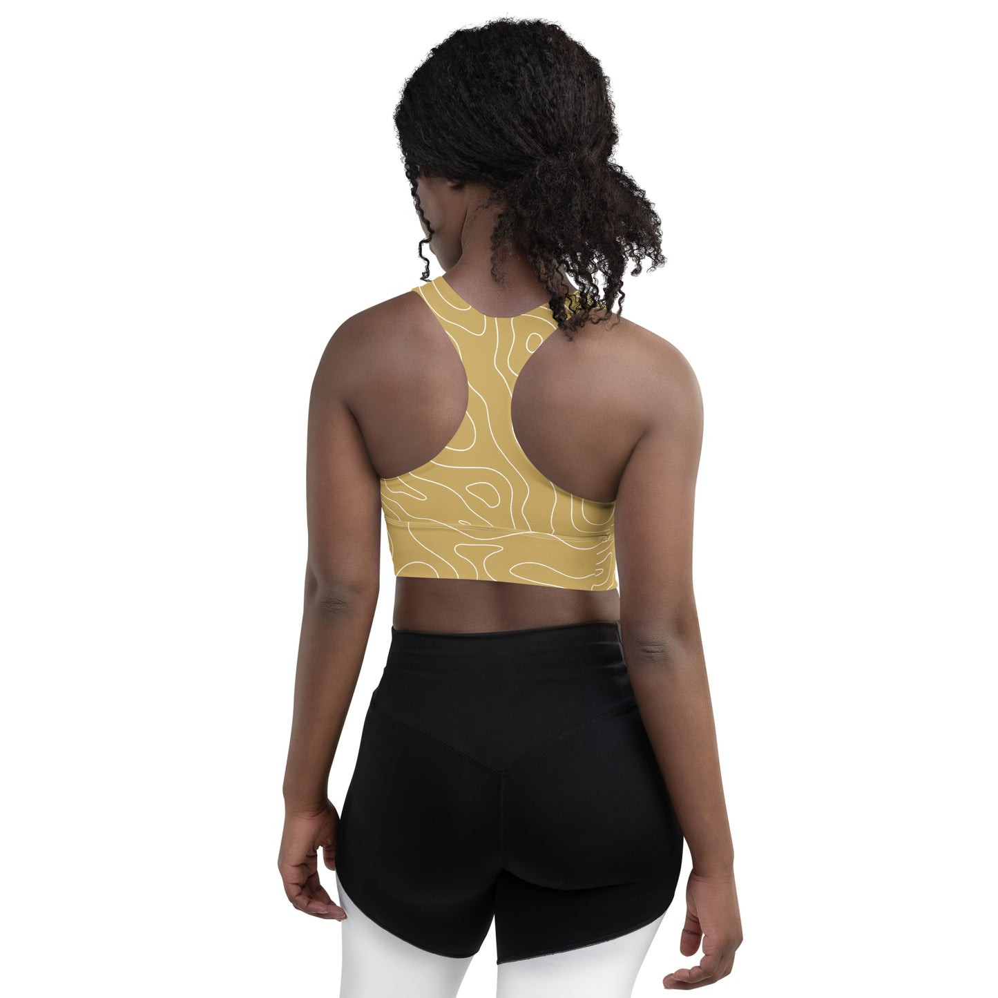 Lordela Gold Puddle Sports Bra