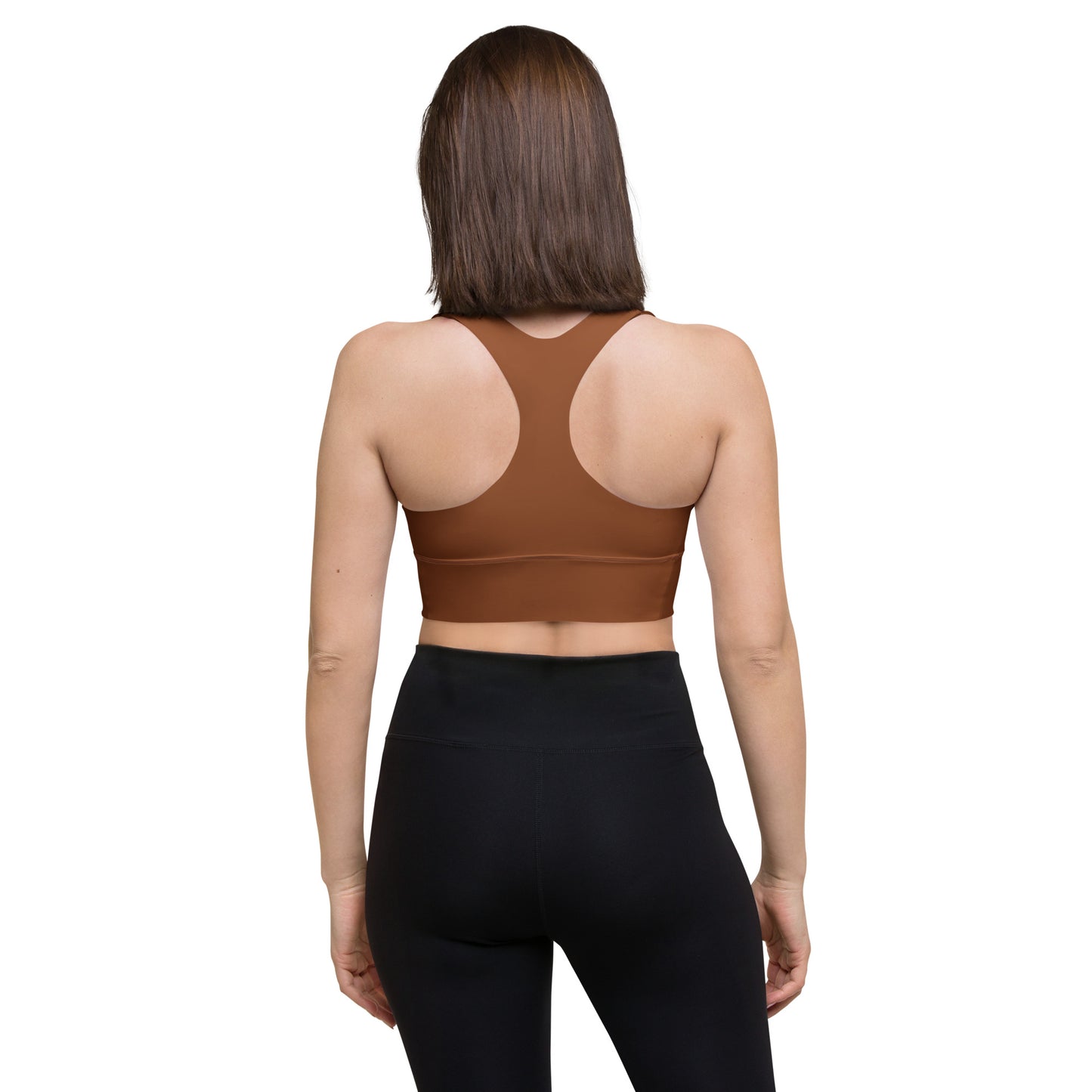 Lordela Saddle Brown Sports Bra