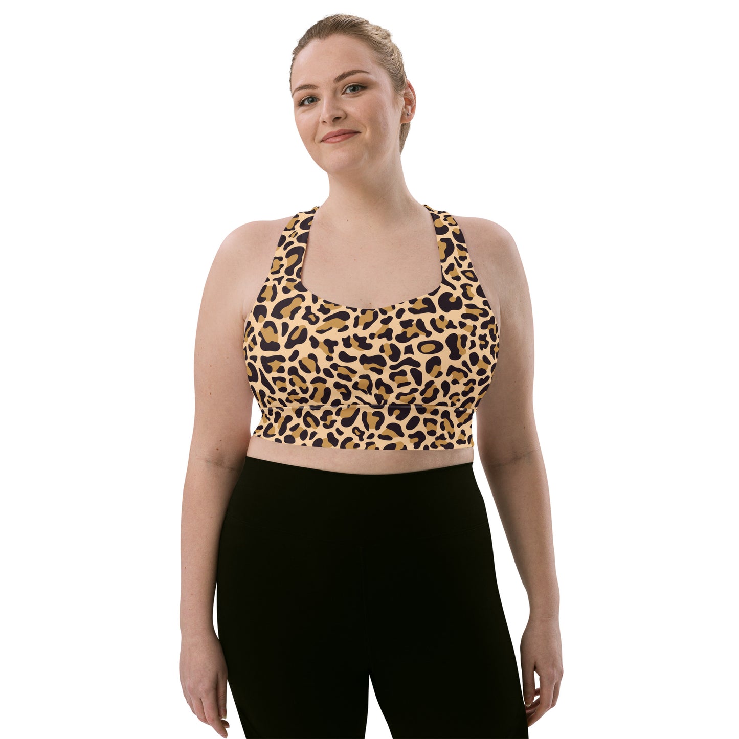 Lordela Leopard Print Sports Bra