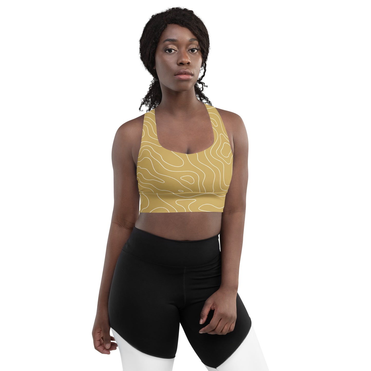 Lordela Gold Puddle Sports Bra