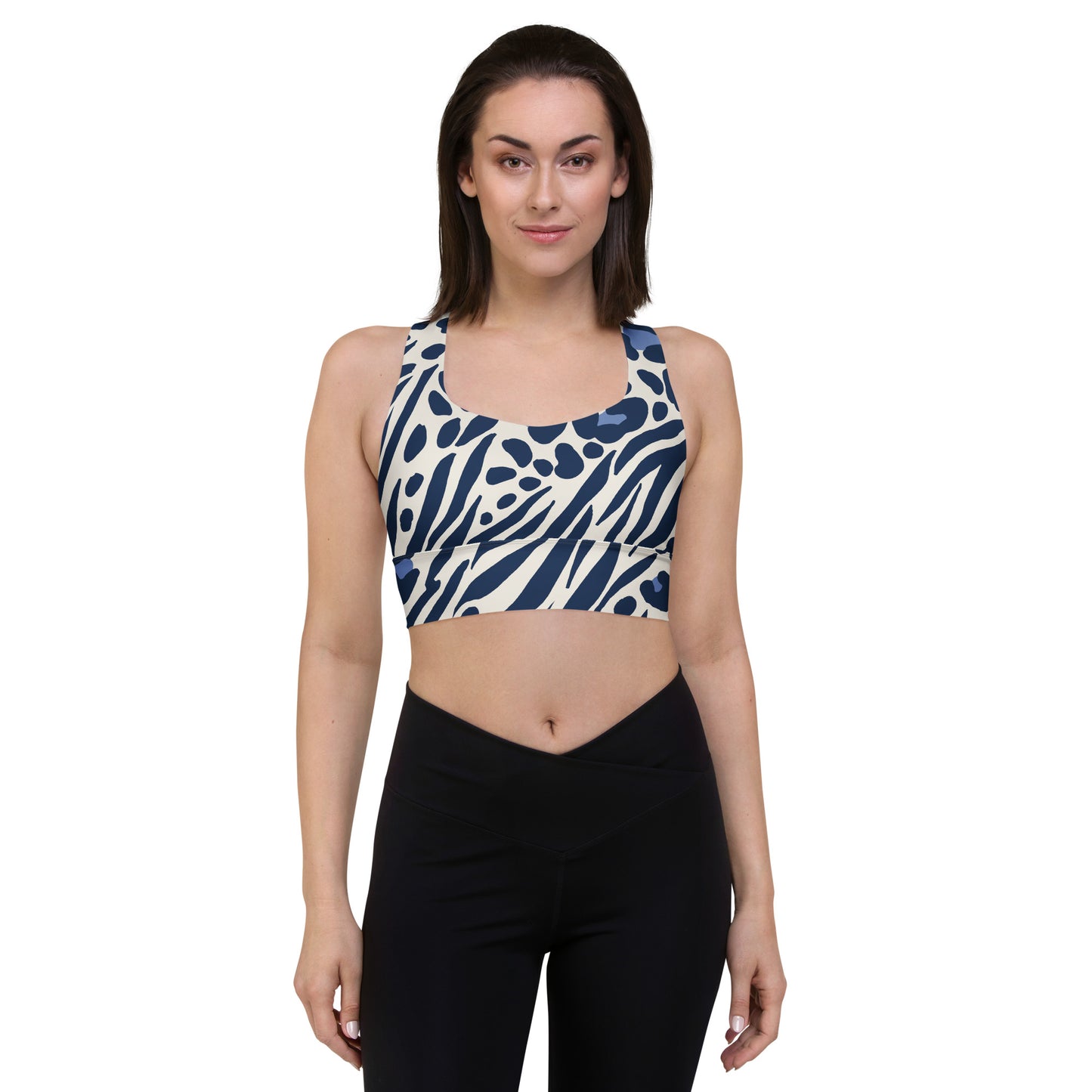 Lordela Zebra Print Sports Bra