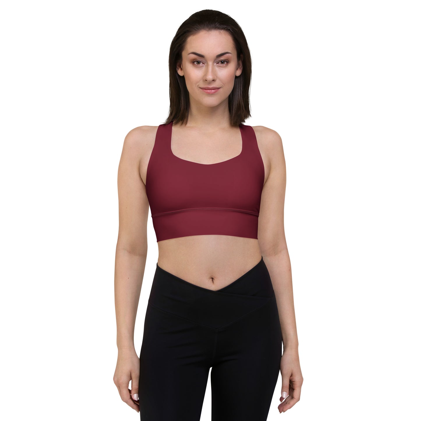 Lordela Burgundy Sports Bra