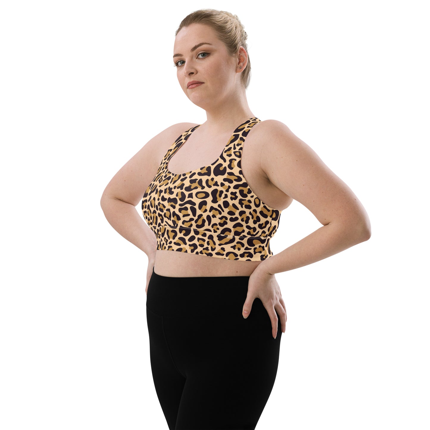 Lordela Leopard Print Sports Bra