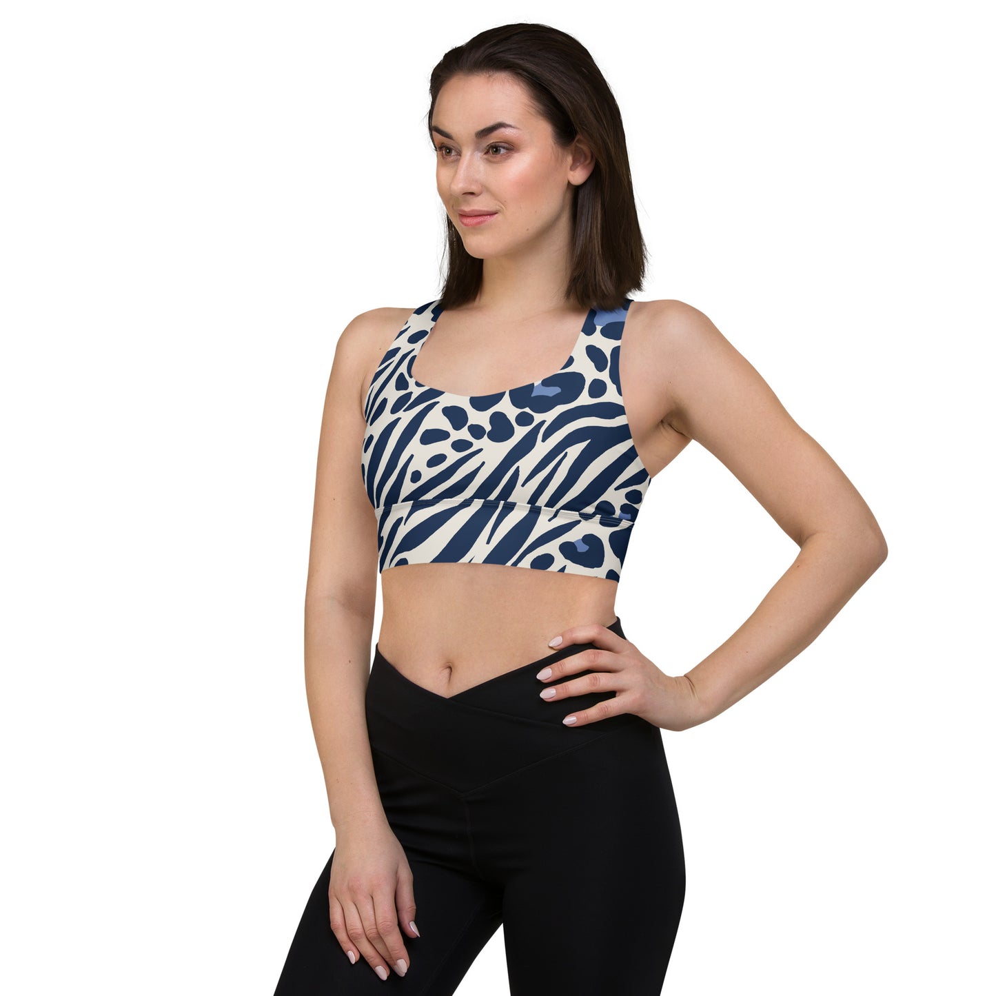 Lordela Zebra Print Sports Bra